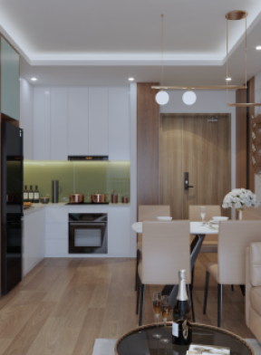 Nội Thất căn hộ 2PN Chị Lynh - TP Thủ Đức - TP.HCM